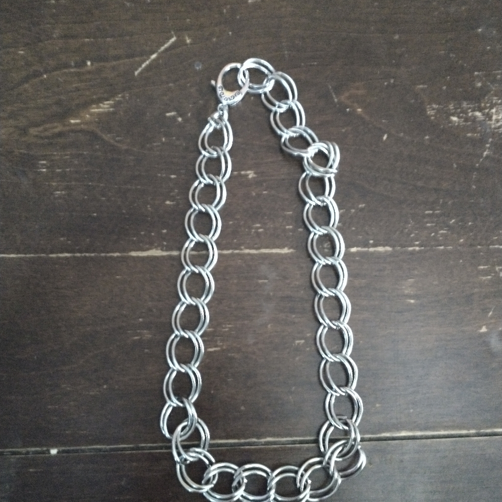 Men's 20 inch 15mm silver chain
